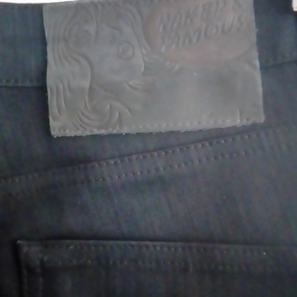 NAKED&FAMOUS DENIM Skinny Guy Skinny Fit Jeans 31 - Picture 8 of 12